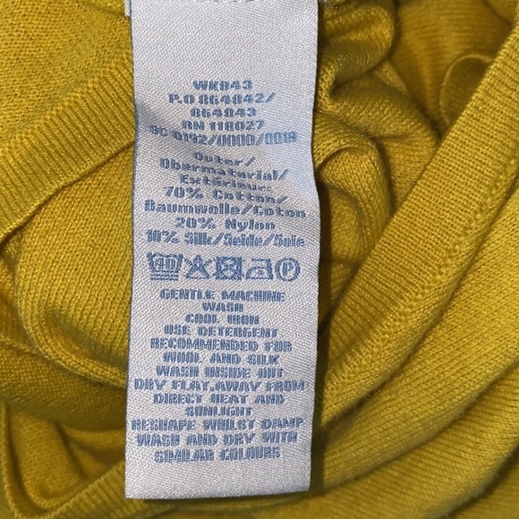 Boden Open Tie Front 3/4 Sleeve Cropped Cardigan Sweater - Picture 5 of 6